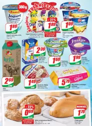 Gazetka promocyjna Dino - Gazetka - Gazetka - ważna od 16.03 do 16.03.2021 - strona 12 - produkty: Jogurt naturalny, Ser, Danone, Zott, Bell, Jogurt, Danonki, Serek, Danio, Bella, Chleb, Jogobella, Bułka, Kefir