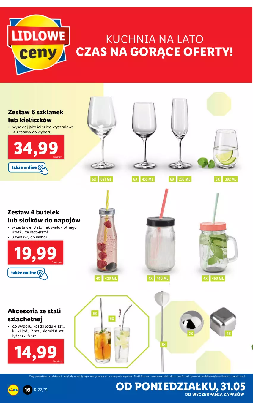 Gazetka promocyjna Lidl - GAZETKA - ważna 31.05 do 05.06.2021 - strona 16 - produkty: Kuchnia, Sok, Top