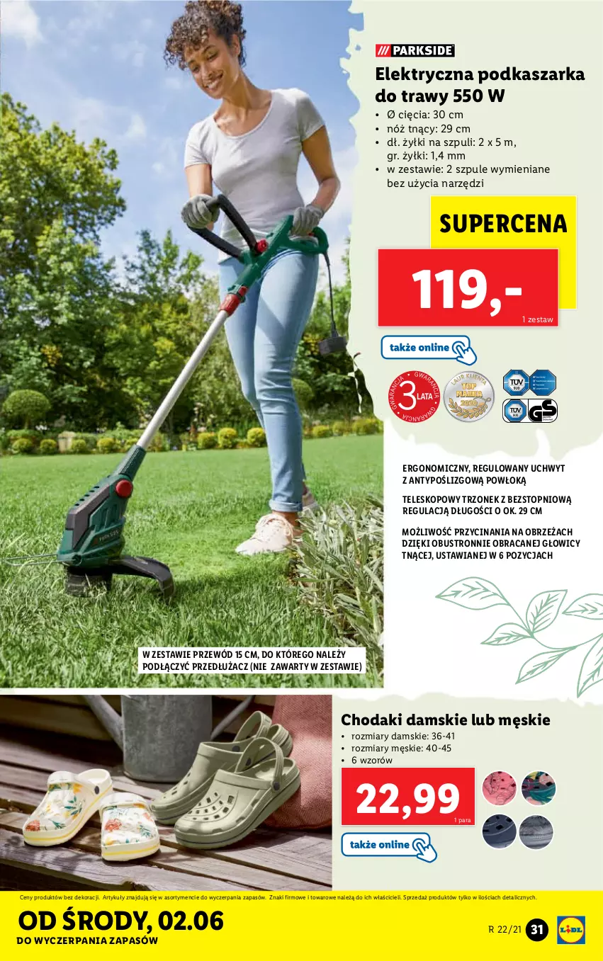 Gazetka promocyjna Lidl - GAZETKA - ważna 31.05 do 05.06.2021 - strona 31 - produkty: Kasza, Przewód, Teleskop, Top