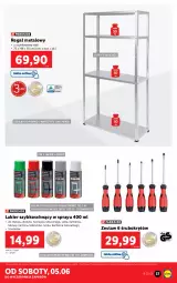 Gazetka promocyjna Lidl - GAZETKA - Gazetka - ważna od 05.06 do 05.06.2021 - strona 37 - produkty: Cynk, Regał, Garaż, Grunt, Regał metalowy, Lakier