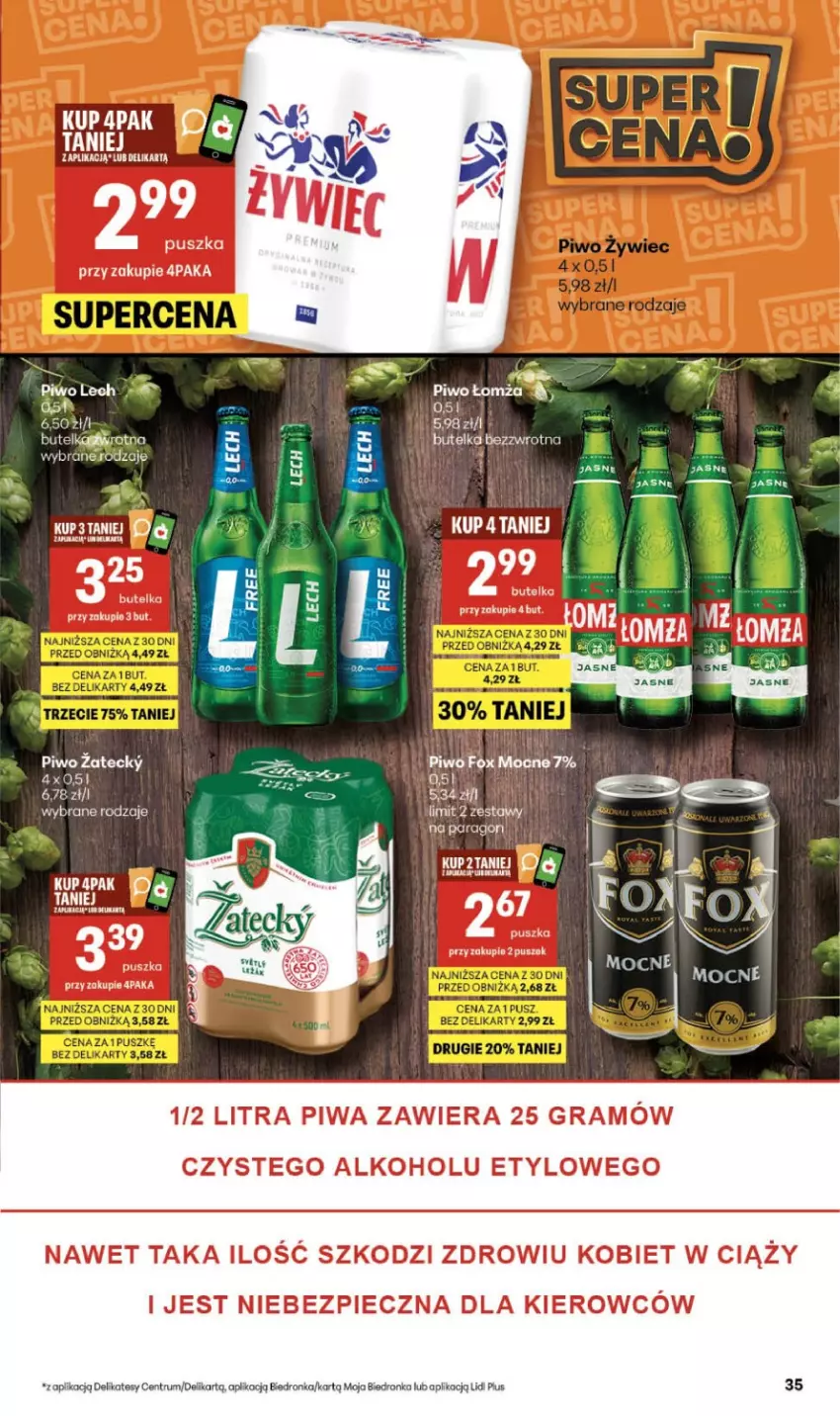Gazetka promocyjna Delikatesy Centrum - Franczyza DC10 Czwartek - ważna 05.03 do 11.03.2026 - strona 35 - produkty: Gra, Piec, Piwa, Piwo, Rum