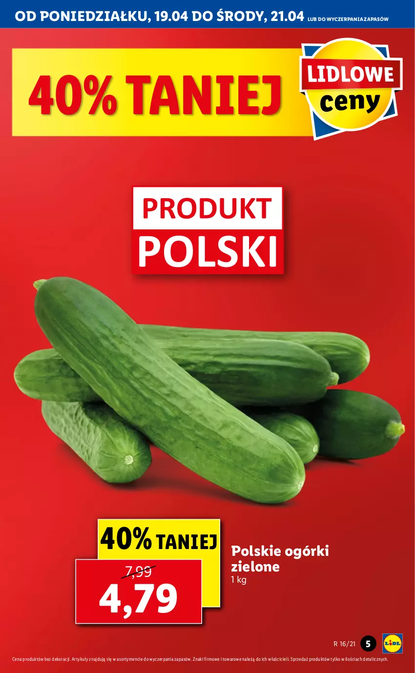 Gazetka promocyjna Lidl - GAZETKA - ważna 19.04 do 21.04.2021 - strona 5