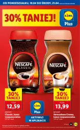 Gazetka promocyjna Lidl - GAZETKA - Gazetka - ważna od 21.04 do 21.04.2021 - strona 23 - produkty: Nescafé, Kawa rozpuszczalna, Kawa