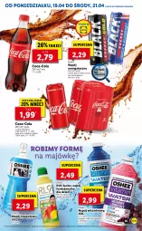 Gazetka promocyjna Lidl - GAZETKA - Gazetka - ważna od 21.04 do 21.04.2021 - strona 35 - produkty: Napój energetyczny, Coca-Cola, Lack, Napój izotoniczny, Oshee, Dzieci, Napój, Magnez