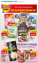 Gazetka promocyjna Lidl - GAZETKA - Gazetka - ważna od 21.04 do 21.04.2021 - strona 44 - produkty: Lubella, Mus, Gra, Bell, Sante, Danio, Bella, Granola