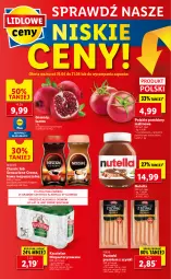 Gazetka promocyjna Lidl - GAZETKA - Gazetka - ważna od 21.04 do 21.04.2021 - strona 56 - produkty: Piwa, Nescafé, Nutella, Kawa rozpuszczalna, Por, Gra, Kasztelan, Parówki, Granat, Kawa, PIKOK, Pomidory