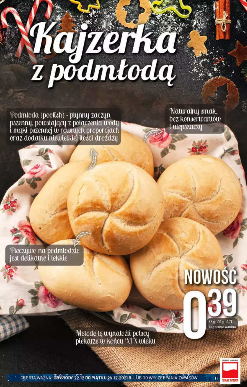Gazetka promocyjna PoloMarket - Gazetka pomocyjna - ważna 22.12 do 31.12.2021 - strona 11 - produkty: Por, Ser
