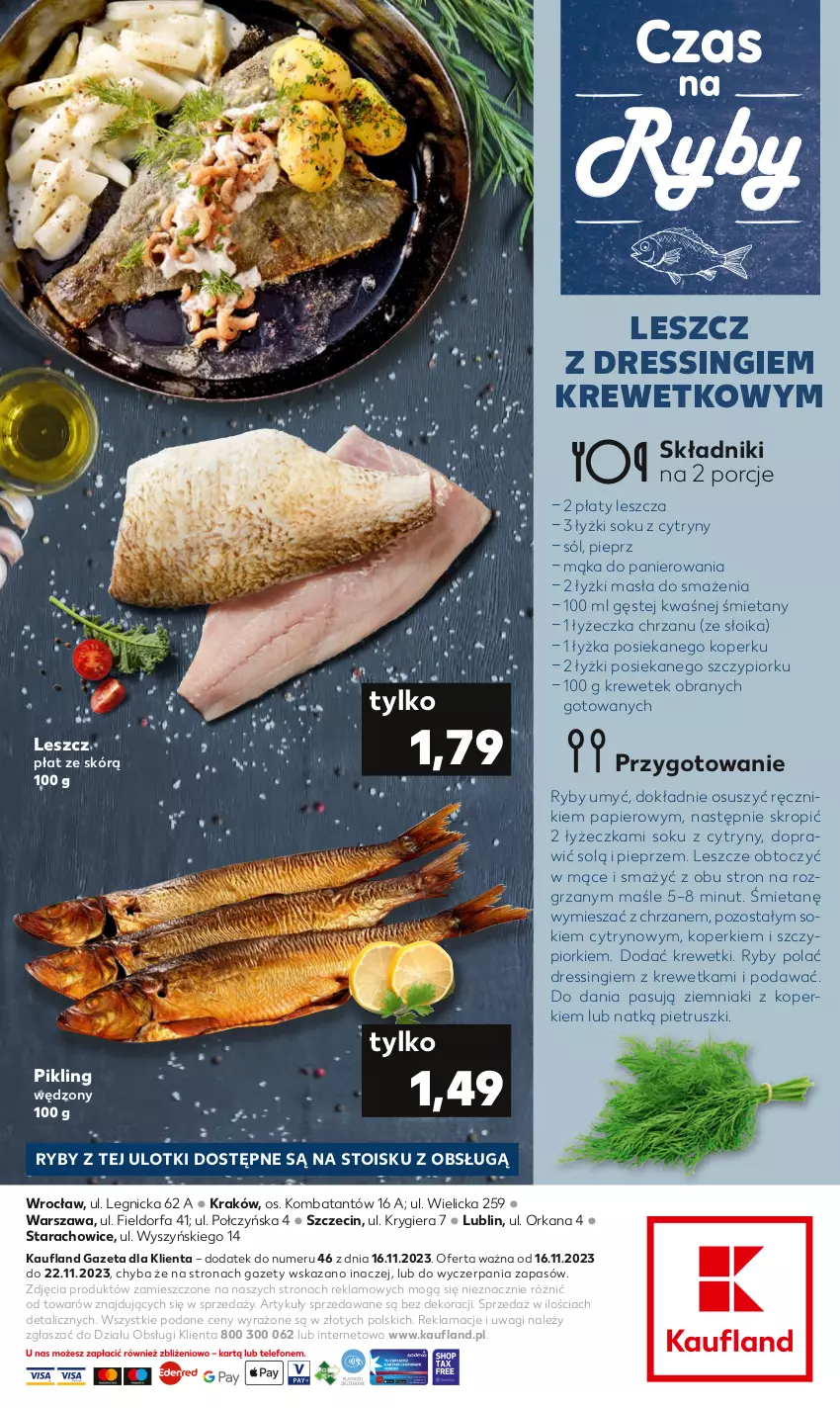 Gazetka promocyjna Kaufland - Kaufland - ważna 16.11 do 22.11.2023 - strona 2 - produkty: Chrzan, Cytryny, Dres, Fa, Krewetki, Mąka, Orka, Papier, Pieprz, Por, Ręcznik, Sok, Sól, Wagi, Ziemniaki