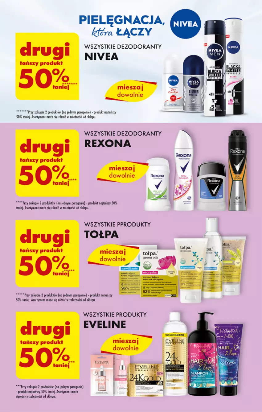 Gazetka promocyjna Biedronka - ważna 20.03 do 25.03.2023 - strona 41 - produkty: Dezodorant, Eveline, Fa, Gra, Lack, Nivea, Rexona, Tołpa