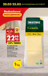 Gazetka promocyjna Biedronka - Gazetka - ważna od 25.03 do 25.03.2023 - strona 6 - produkty: Ser, Dada, , Gouda