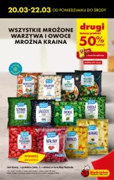 Gazetka promocyjna Biedronka - Gazetka - ważna od 25.03 do 25.03.2023 - strona 7 - produkty: Kalafior, Warzywa, Rama, Jagody, Warzywa i owoce, , Fasola, Owoce, Szpinak, Fa