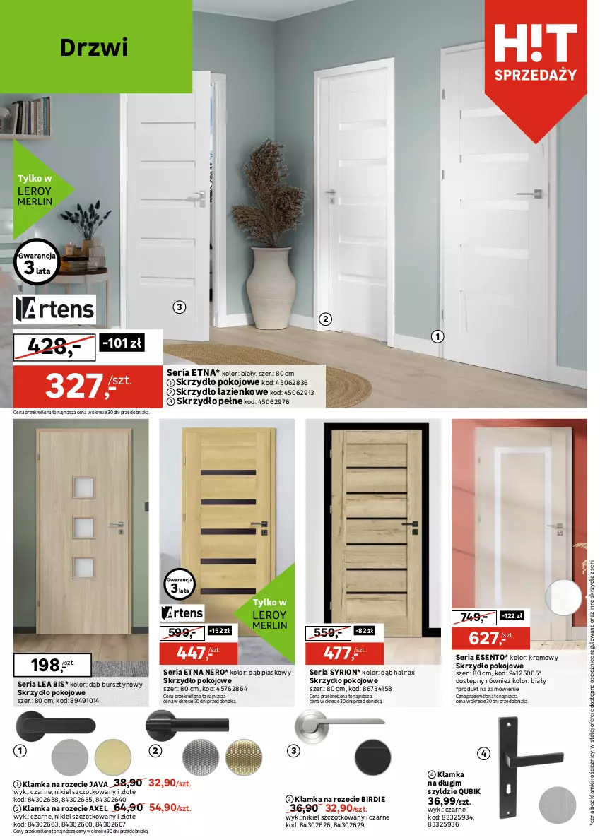 Gazetka promocyjna Leroy Merlin - Gazetka Leroy Merlin - ważna 15.10 do 17.11.2025 - strona 12 - produkty: Bateria, Bursztyn, Drzwi, Fa, Gra, Klamka, Korpusy, Kuchnia, Meble, Piekarnik, Por, Ser, Szafka, Zlew, Zlewozmywak