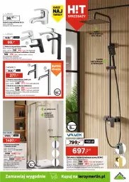 Gazetka promocyjna Leroy Merlin - Gazetka Leroy Merlin - Gazetka - ważna od 17.11 do 17.11.2025 - strona 3 - produkty: Kabina prysznicowa, Bateria umywalkowa, Sok, Ser, Gra, Szafka pod umywalkę, Słupek, Pojemnik, Wanna, Słupek wiszący, Szafka, Mydelniczka, Bateria, Kubek, Umywalka, Dozownik, Szafka łazienkowa, Lustro