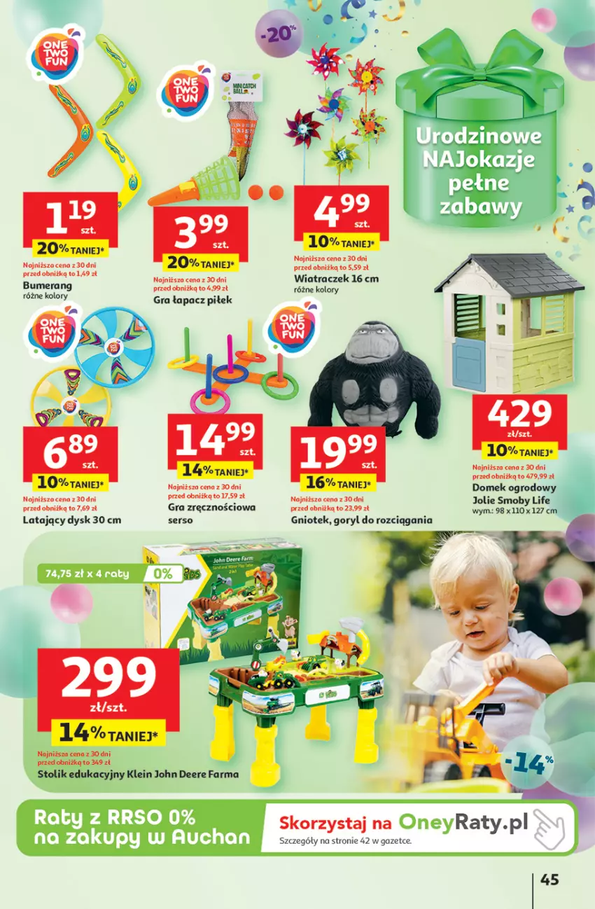 Gazetka promocyjna Auchan - Te URODZINY są NAJ Hipermarket - ważna 15.05 do 21.05.2025 - strona 49 - produkty: Fa, Gra