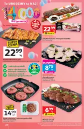 Gazetka promocyjna Auchan - Te URODZINY są NAJ Hipermarket - Gazetka - ważna od 21.05 do 21.05.2025 - strona 24 - produkty: Burger, Boczek, Grill, Mięso