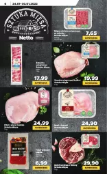 Gazetka promocyjna Netto - Gazetka spożywcza - Gazetka - ważna od 30.01 do 30.01.2022 - strona 6 - produkty: Mięso mielone, Szynka wieprzowa, Tatar wołowy, Filet z piersi indyka, Szynka, Mięso