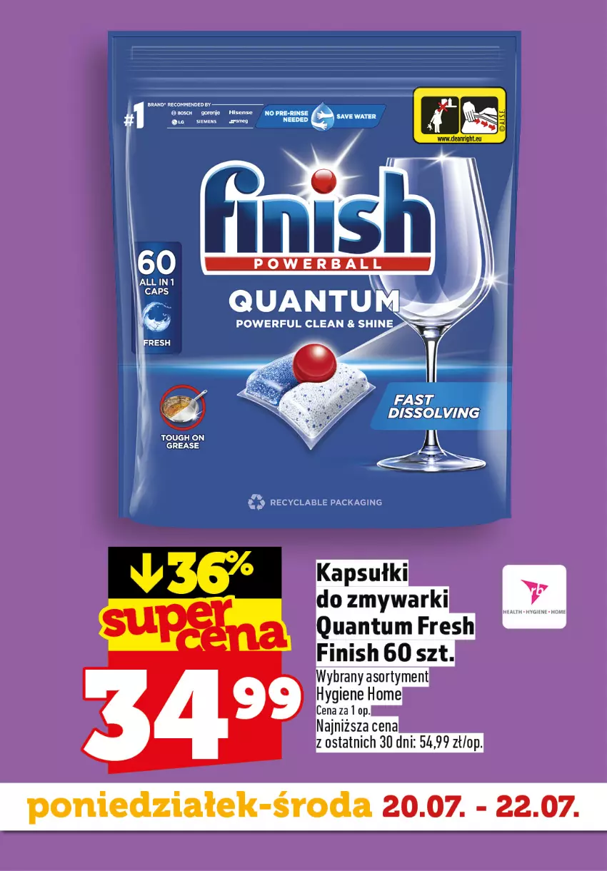 Gazetka promocyjna Topaz - Gazetka - ważna 20.07 do 22.07.2026 - strona 7 - produkty: Gin, Gorenje