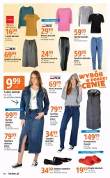 Gazetka promocyjna E Leclerc - Gazetka - ważna od 02.09 do 02.09.2023 - strona 18 - produkty: Klapki, Spódnica, Kurtka, T-shirt, Baleriny, Spodnie, Bluza, Trampki