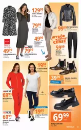 Gazetka promocyjna E Leclerc - Gazetka - ważna od 02.09 do 02.09.2023 - strona 19 - produkty: Gin, Mokasyny, Buty, Kurtka, T-shirt, Dres, Legginsy, Spodnie, Sukienka, Bluza