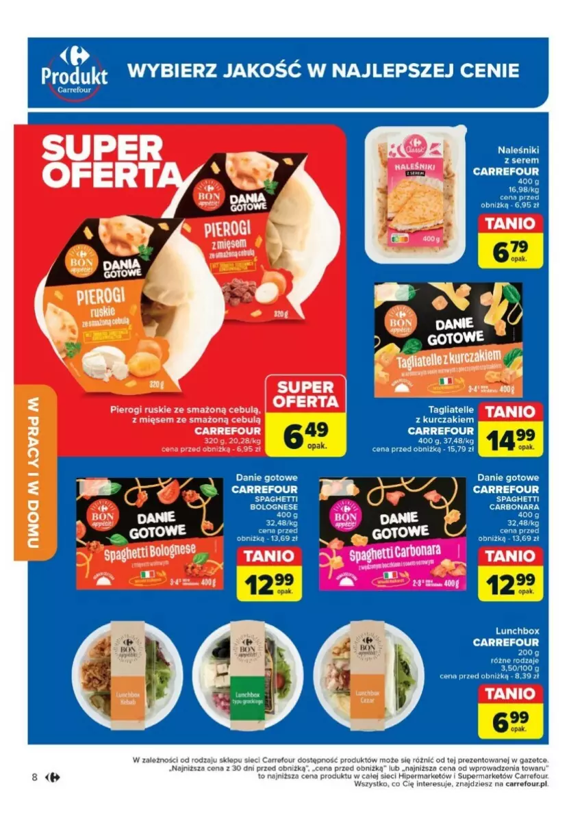 Gazetka promocyjna Carrefour - ważna 17.09 do 28.09.2024 - strona 41 - produkty: Pierogi