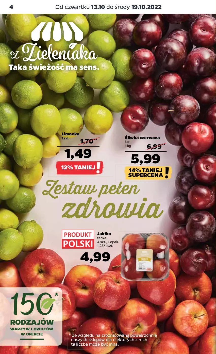 Gazetka promocyjna Netto - Artykuły spożywcze - ważna 13.10 do 19.10.2022 - strona 4 - produkty: Limonka