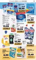 Gazetka promocyjna Netto - Artykuły spożywcze - Gazetka - ważna od 19.10 do 19.10.2022 - strona 15 - produkty: Sos, Sól, Gra, Cif, Spray do czyszczenia, Finish, Bref, Tablet, Płyn nabłyszczający, Perełki zapachowe, Odświeżacz do zmywarki, Płyn do płukania, Zmywarki, Tabletki do zmywarki, Lenor