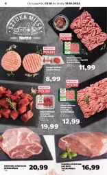 Gazetka promocyjna Netto - Artykuły spożywcze - Gazetka - ważna od 19.10 do 19.10.2022 - strona 6 - produkty: Mięso wołowe, Mięso mielone, Karkówka wieprzowa, Burger, Mięso