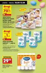 Gazetka promocyjna Biedronka - Od Czwartku - Gazetka - ważna od 16.04 do 16.04.2025 - strona 16 - produkty: Por, Papier, Pieluchy, O Bag, O nas, Papier toaletowy, Dada, NAN Optipro, Karmi, Mleko