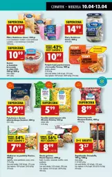 Gazetka promocyjna Biedronka - Od Czwartku - Gazetka - ważna od 16.04 do 16.04.2025 - strona 45 - produkty: Kurczak, Polędwica, Makaron, Warzywa, Sos, Ser, Kebab z kurczaka, Penne, Fasola, Zapiekanka, Fasola szparagowa, Dorsz, Olej, Kebab, Polędwiczki panierowane, Surimi, Szpinak, Lisner, Hortex, Danie gotowe, Fa