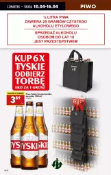 Gazetka promocyjna Biedronka - Od Czwartku - Gazetka - ważna od 16.04 do 16.04.2025 - strona 56 - produkty: Piwo, Tyskie