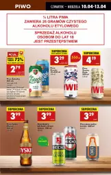 Gazetka promocyjna Biedronka - Od Czwartku - Gazetka - ważna od 16.04 do 16.04.2025 - strona 57 - produkty: Piwo, Piwo jasne, LG