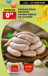 Gazetka promocyjna Biedronka - Od Czwartku - Gazetka - ważna od 16.04 do 16.04.2025 - strona 9 - produkty: Kiełbasa biała, Kiełbasa