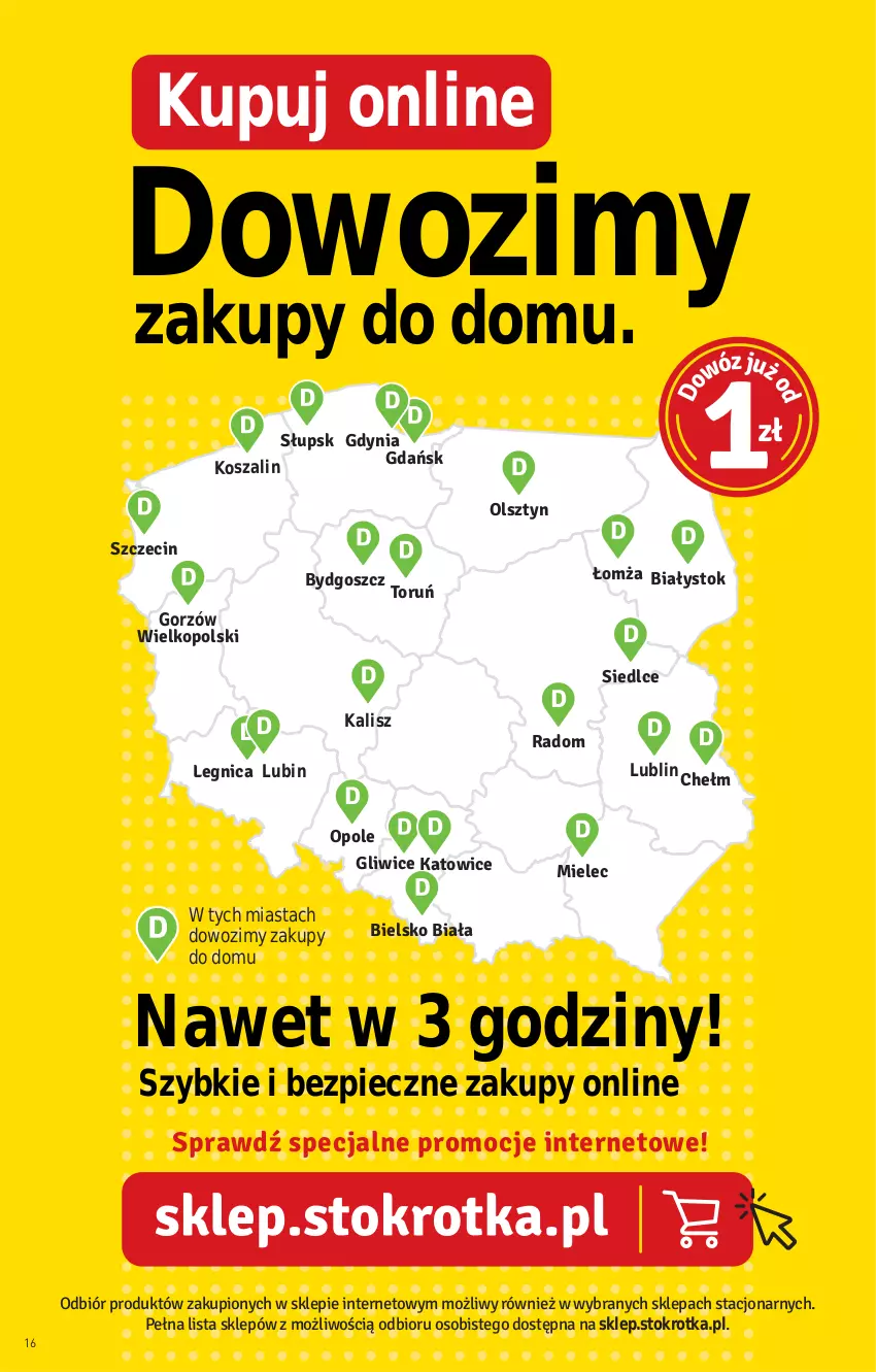 Gazetka promocyjna Stokrotka - Supermarket - ważna 12.08 do 18.08.2021 - strona 16 - produkty: HP, Kosz, Piec, Szal