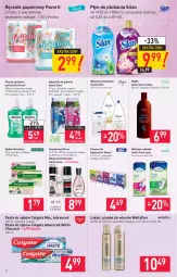 Gazetka promocyjna Stokrotka - Supermarket - Gazetka - ważna od 18.08 do 18.08.2021 - strona 14 - produkty: Woda perfumowana, Wellaflex, Palmolive, Papier, Dezodorant, Perfum, Pasta do zębów, Velvet, Dove, Wella, Silan, Płyn do płukania, Ręcznik, Rolki, Chusteczki, Ziaja, Mydło, Pianka do włosów, Colgate, Wkładki, Woda, Lakier, LG, Fa