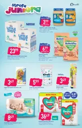 Gazetka promocyjna Stokrotka - Supermarket - Gazetka - ważna od 18.08 do 18.08.2021 - strona 15 - produkty: Ser, Por, Mleko w proszku, Gerber, Pampers, Pieluchy, Szczoteczka do zębów, BoboVita, Dzieci, Deser, Nestlé, Kindii, Szczoteczka, Podkład, Mleko, Fa