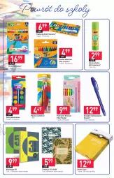 Gazetka promocyjna Stokrotka - Supermarket - Gazetka - ważna od 18.08 do 18.08.2021 - strona 18 - produkty: Top, BIC, Papier, Długopis, Marker, Flamastry, Klej, Plastelina, Fa