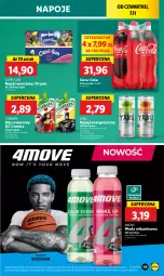 Gazetka promocyjna Lidl - GAZETKA - Gazetka - ważna od 09.11 do 09.11.2024 - strona 47 - produkty: Mus, Napój energetyczny, Coca-Cola, Napoje, Tymbark, Woda, Napój