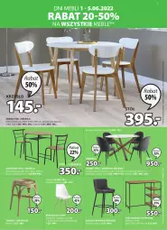 Gazetka promocyjna Jysk - Oferta tygodnia - Gazetka - ważna od 14.06 do 14.06.2022 - strona 4 - produkty: Gin, Stół, Taboret, Krzesło, Aksam, Siedzisko, Meble