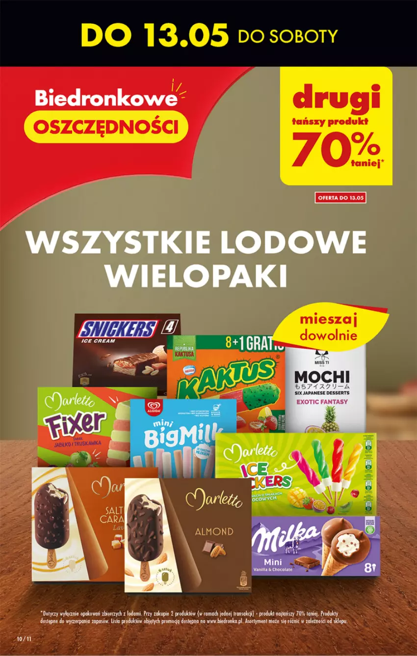 Gazetka promocyjna Biedronka - Gazetka - Biedronka.pl - ważna 11.05 do 17.05.2023 - strona 10 - produkty: Fa, Fanta, Rama, Ser, Tran