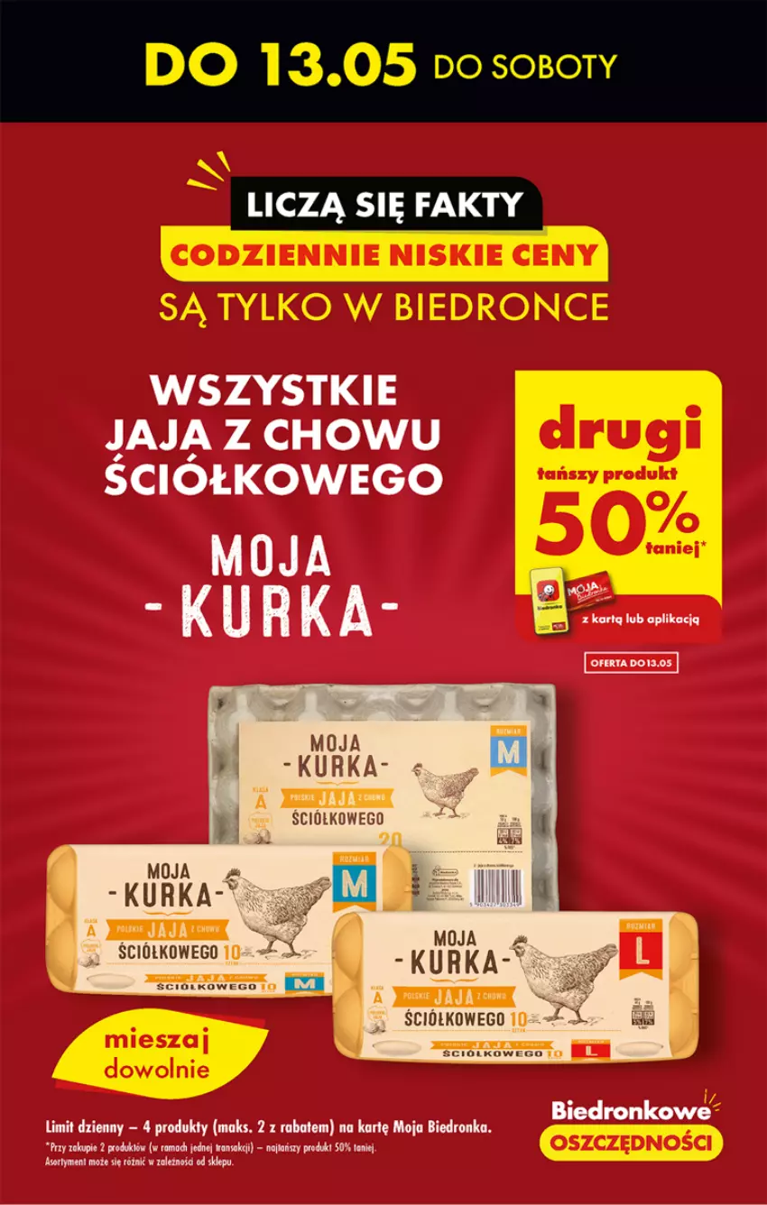 Gazetka promocyjna Biedronka - Gazetka - Biedronka.pl - ważna 11.05 do 17.05.2023 - strona 5 - produkty: Jaja, Rama