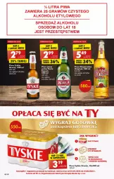 Gazetka promocyjna Biedronka - Gazetka - Biedronka.pl - Gazetka - ważna od 17.05 do 17.05.2023 - strona 48 - produkty: Piwo, Por, Gin, Tyskie, Desperados, Perła