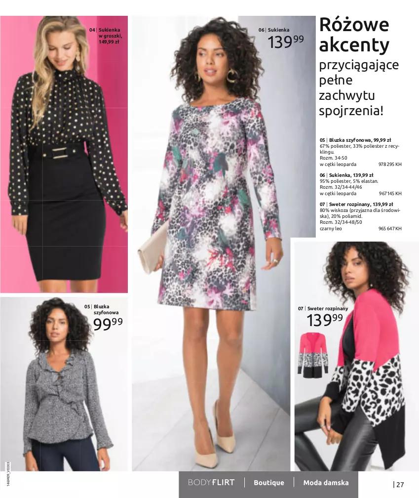 Gazetka promocyjna Bonprix - Jesienny look - ważna 16.09.2022 do 16.03.2023 - strona 29 - produkty: Sukienka, Sweter