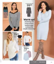 Gazetka promocyjna Bonprix - Jesienny look - Gazetka - ważna od 16.03 do 16.03.2023 - strona 21 - produkty: Sweter, Kawa, Kamizelka, Sukienka
