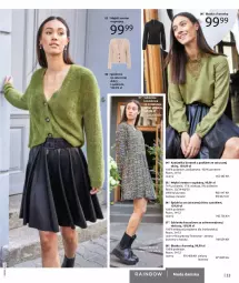 Gazetka promocyjna Bonprix - Jesienny look - Gazetka - ważna od 16.03 do 16.03.2023 - strona 35 - produkty: Spódnica, Sweter, Hiacynt, Kosz, Kozaki, Kamizelka, Laur, Sukienka