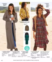 Gazetka promocyjna Bonprix - Jesienny look - Gazetka - ważna od 16.03 do 16.03.2023 - strona 50 - produkty: Sweter, Kawa, Kosz, Wełna, Płaszcz, Sukienka