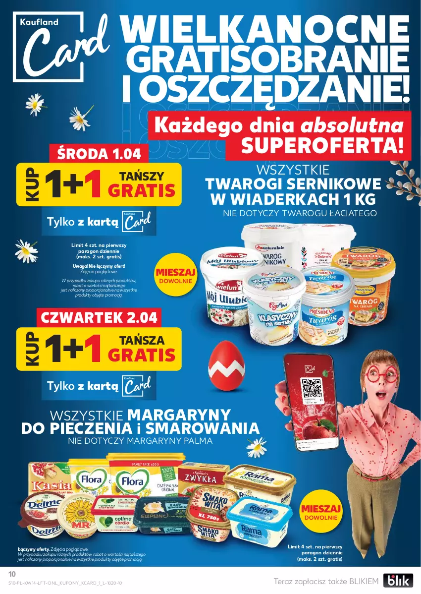 Gazetka promocyjna Kaufland - Gazetka tygodnia - ważna 01.04 do 08.04.2026 - strona 10 - produkty: Absolut, Gra, Palma, Piec, Por, Ser, Tera, Waga