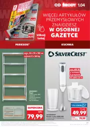 Gazetka promocyjna Kaufland - Gazetka tygodnia - Gazetka - ważna od 08.04 do 08.04.2026 - strona 61 - produkty: Parkside, Silvercrest, Blender ręczny, Blender, Kuchnia, Cynk, Regał
