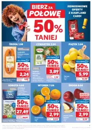 Gazetka promocyjna Kaufland - Gazetka tygodnia - Gazetka - ważna od 08.04 do 08.04.2026 - strona 9 - produkty: Piec, Kiełbasa wiejska, Cytryny, Pomarańcze, Krewetki, Kabanos, Kiełbasa, Mieszanka warzyw, Jabłka, Hortex