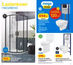 Gazetka promocyjna Castorama - Malowanie - Gazetka - ważna od 20.06 do 20.06.2021 - strona 20 - produkty: Kompakt WC, Rama, Zestaw podtynkowy WC, Kabina półokrągła, Astor, Cersanit, Miska