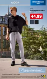 Gazetka promocyjna Lidl - GAZETKA - Gazetka - ważna od 03.08 do 03.08.2024 - strona 11 - produkty: Dres, Moda, Spodnie, Spodnie dresowe, Olej